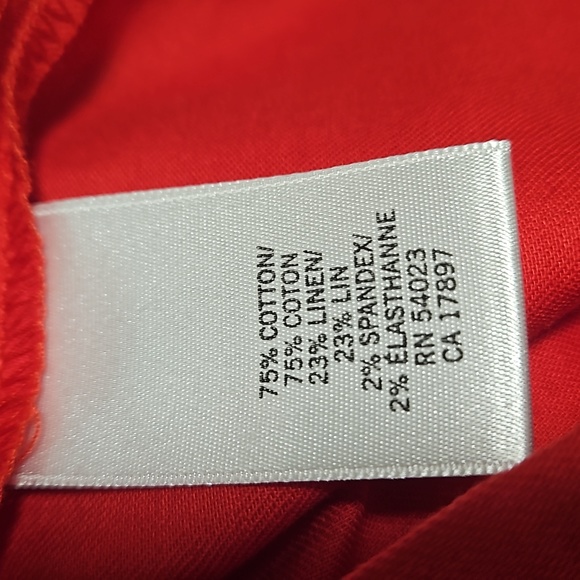 Banana Republic Skirt, Pencil, Red, 0 NWT✔️ - Picture 6 of 9